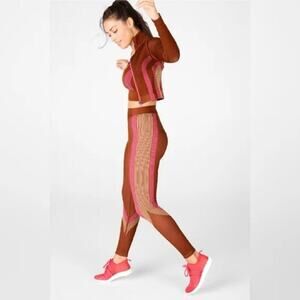 Fabletics Powerhold‎ High Waisted Solid Black Leggings